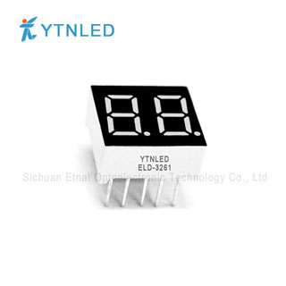 0.36inch Dual digit led display Common Cathode Anode Red Orange Yellow Olivine Emerald Blue White col