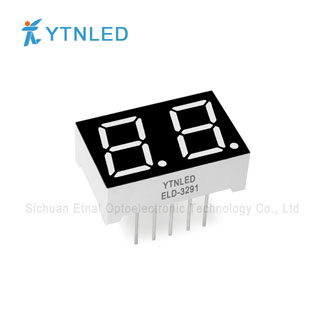 0.39inch Dual digit led display Common Cathode Anode Red Orange Yellow Olivine Emerald Blue White col
