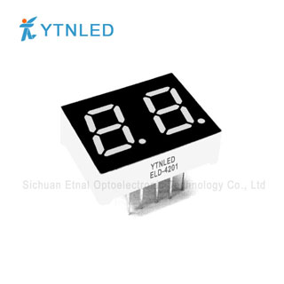 0.4inch Dual digit led display Common Cathode Anode Red Orange Yellow Olivine Emerald Blue White colo