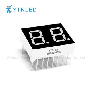 0.4inch Dual digit led display Common Cathode Anode Red Orange Yellow Olivine Emerald Blue White colo