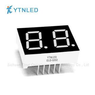 0.5inch Dual digit led display Common Cathode Anode Red Orange Yellow Olivine Emerald Blue White colo