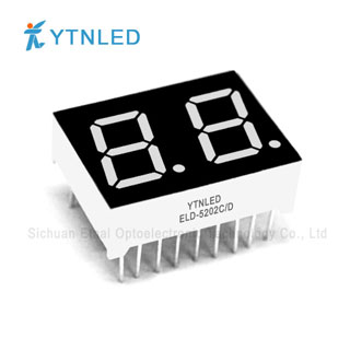 0.5inch Dual digit led display Common Cathode Anode Red Orange Yellow Olivine Emerald Blue White colo