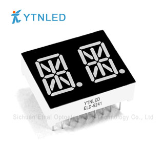 0.54inch Dual digit led display Common Cathode Anode Red Orange Yellow Olivine Emerald Blue White col