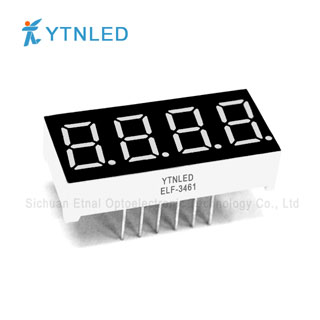 0.36inch Four digit led display Common Cathode Anode Red Orange Yellow Olivine Emerald Blue White col