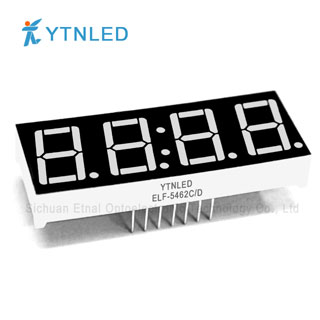 0.56inch Four digit led display Common Cathode Anode Red Orange Yellow Olivine Emerald Blue White col