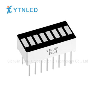 8 segment Light bar led display Red Orange Yellow Olivine Emerald Blue White color ELL-8-S,O,Y,G,GG,B