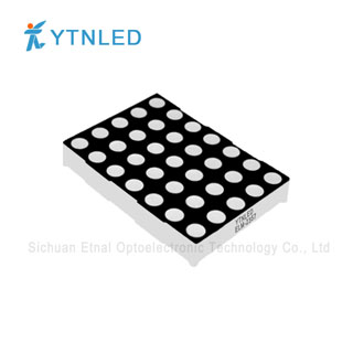 2.3inch 5mm 5X7 Dot Matrix led display Common Cathode Anode Red Orange Yellow Olivine Emerald Blue Wh