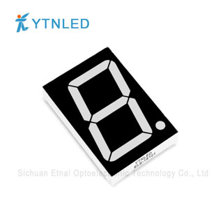 1.8inch Single digit led display Common Cathode Anode Red Orange Yellow Olivine Emerald Blue White co